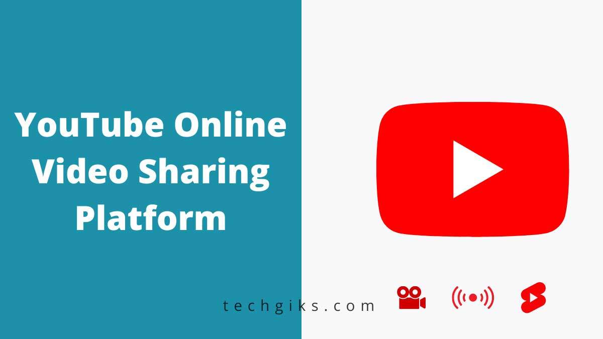 YouTube Online Video Sharing Platform