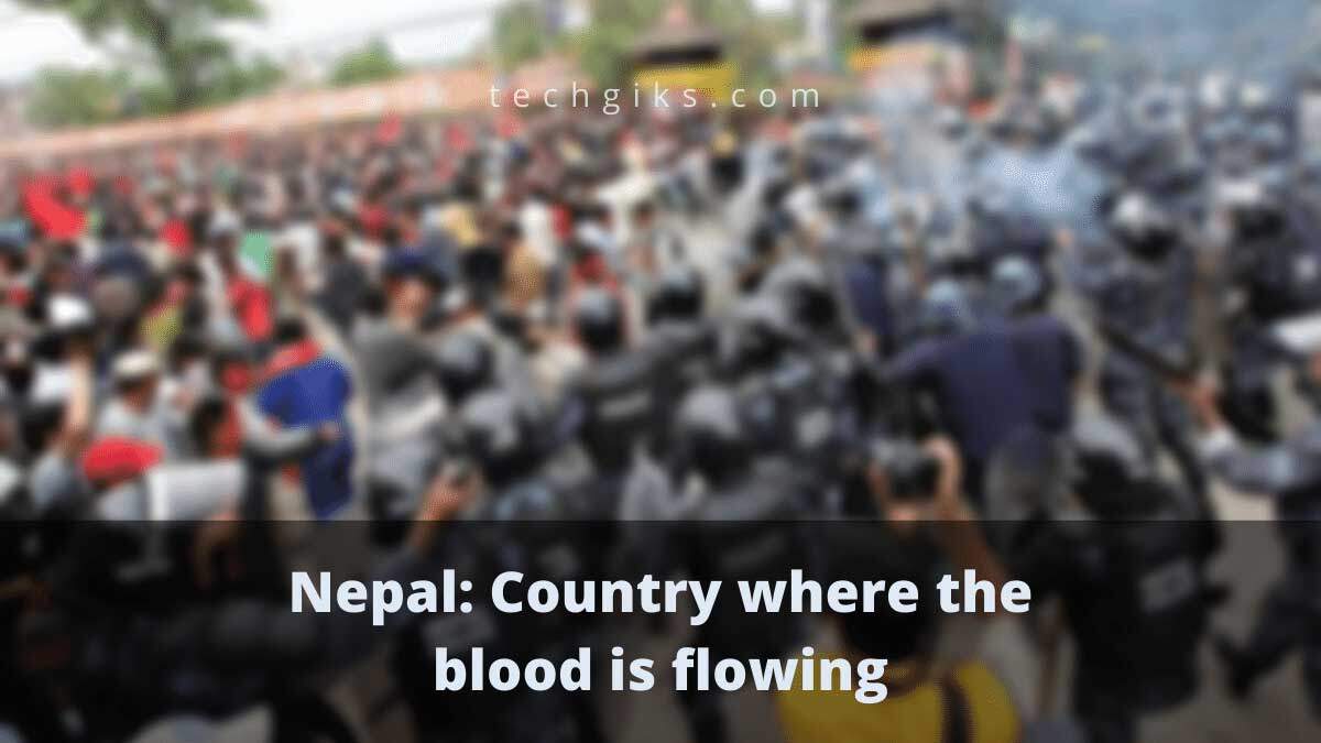 Nepal: Country where the blood is flowing